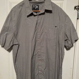Fox short sleeve button down.